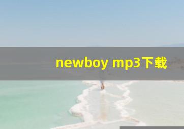 newboy mp3下载